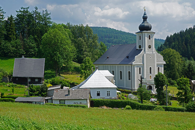 Heřmanovice - Farní kostel svatého Ondřeje